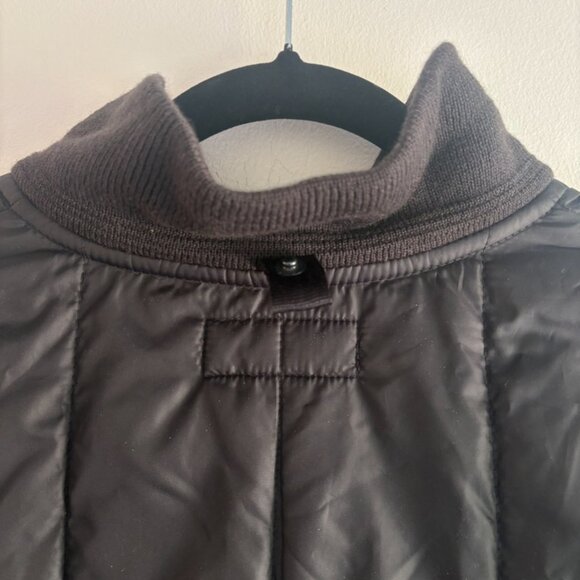 Vintage Polo Ralph Lauren Black Vertical Quilt Insulated Vest Men's XL Snaps - Picture 12 of 15